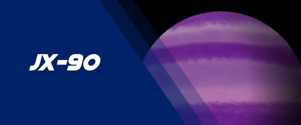 Pink and purple planet